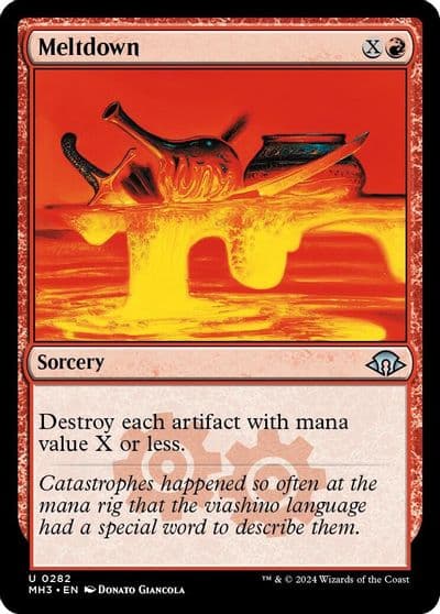 Meltdown Modern Horizons 3 Magic card
