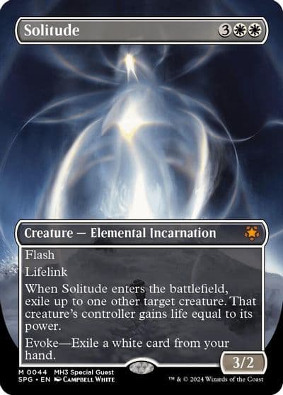 Solitude Borderless Special Guests Magic card