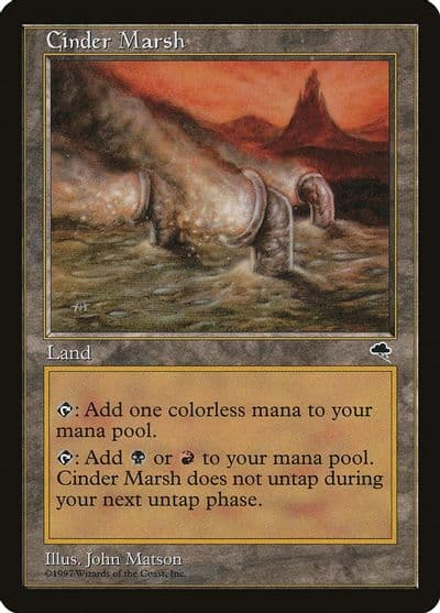 Cinder Marsh Tempest Magic card