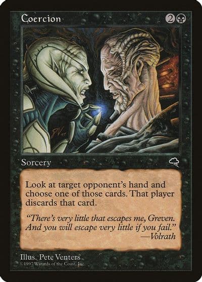Coercion Tempest Magic card