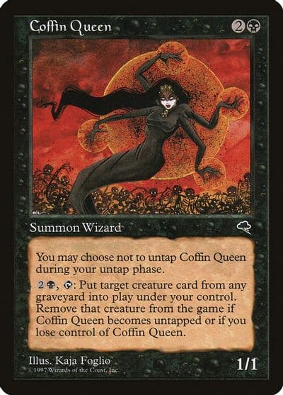Coffin Queen Tempest Magic card
