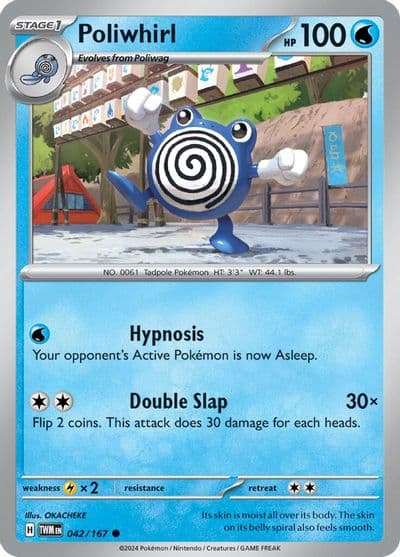 Poliwhirl SV06: Twilight Masquerade Pokemon card
