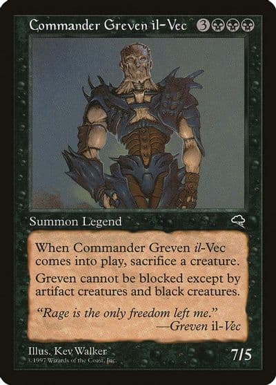 Commander Greven il Vec Tempest Magic card