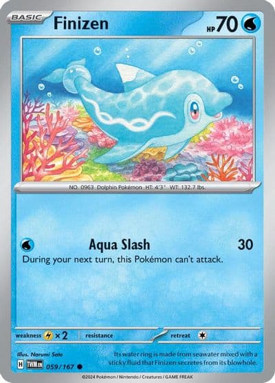 Finizen SV06: Twilight Masquerade Pokemon card