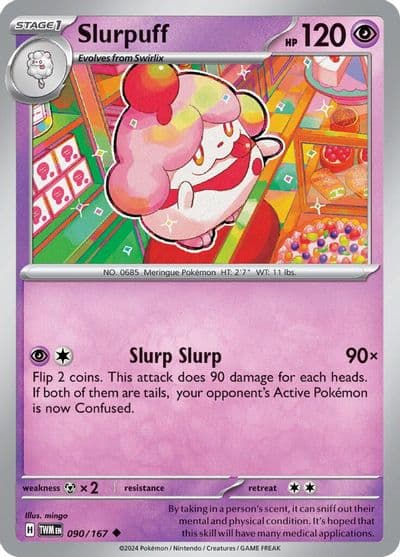Slurpuff SV06: Twilight Masquerade Pokemon card