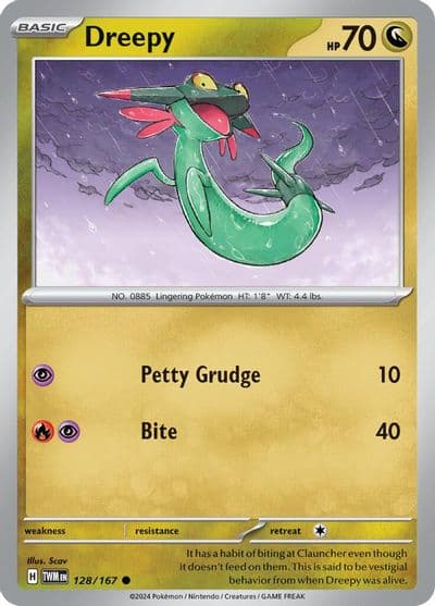 Dreepy SV06: Twilight Masquerade Pokemon card
