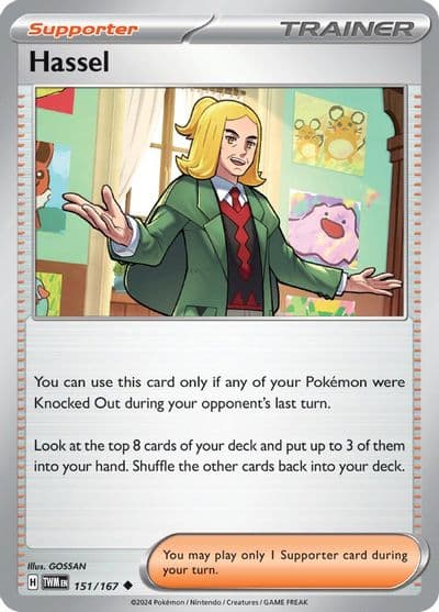 Hassel SV06: Twilight Masquerade Pokemon card