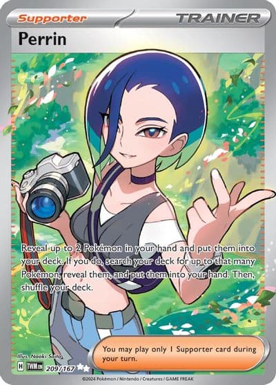 Perrin SV06: Twilight Masquerade Pokemon card