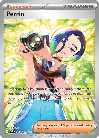 Perrin SV06: Twilight Masquerade Pokemon card
