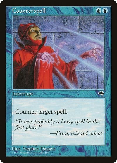 Counterspell Tempest Magic card