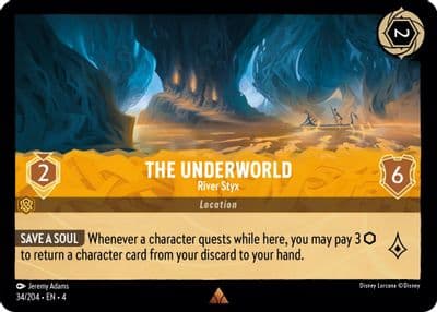 The Underworld River Styx Ursula's Return Lorcana card
