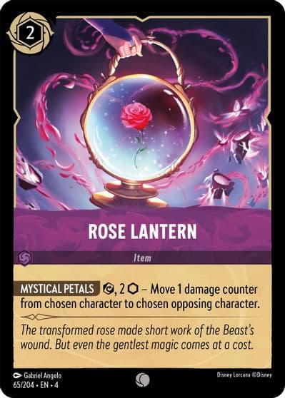 Rose Lantern Ursula's Return Lorcana card