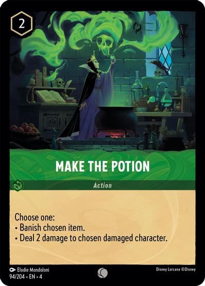 Make the Potion Ursula's Return Lorcana card