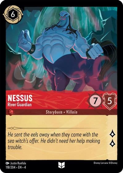 Nessus River Guardian Ursula's Return Lorcana card