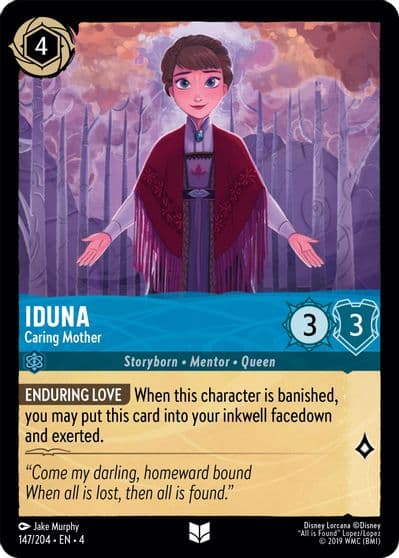Iduna Caring Mother Ursula's Return Lorcana card