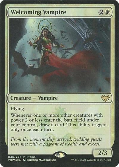 Welcoming Vampire Media Promos Magic card
