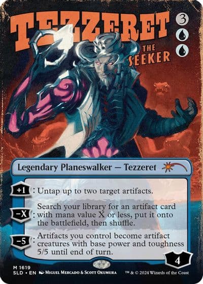 Tezzeret the Seeker 1619 Secret Lair Drop Series Magic card
