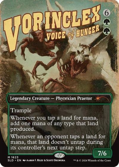 Vorinclex Voice of Hunger Secret Lair Drop Series Magic card