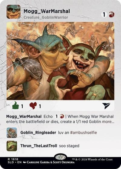 Mogg War Marshal Secret Lair Drop Series Magic card