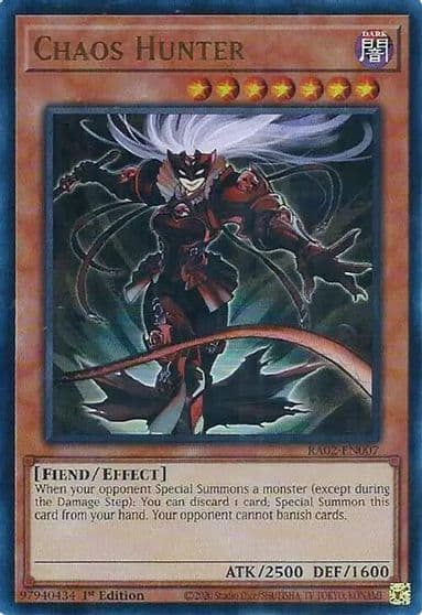 Chaos Hunter UR 25th Anniversary Rarity Collection II Yu-Gi-Oh! card