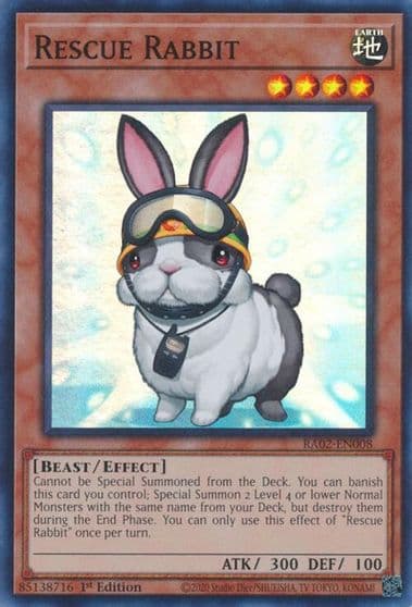 Rescue Rabbit 25th Anniversary Rarity Collection II Yu-Gi-Oh! card