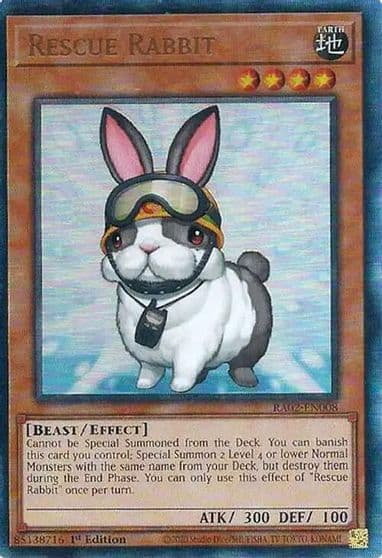 Rescue Rabbit PUR 25th Anniversary Rarity Collection II Yu-Gi-Oh! card