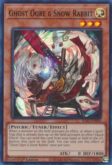 Ghost Ogre and Snow Rabbit Alternate Art 25th Anniversary Rarity Collection II Yu-Gi-Oh! card