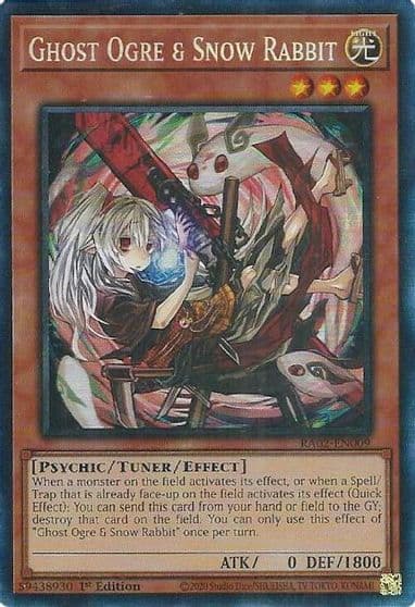 Ghost Ogre and Snow Rabbit Alternate Art PCR 25th Anniversary Rarity Collection II Yu-Gi-Oh! card