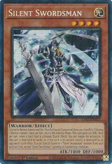 Silent Swordsman PCR 25th Anniversary Rarity Collection II Yu-Gi-Oh! card