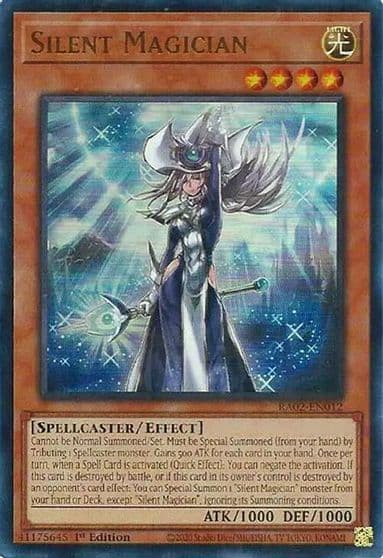 Silent Magician UR 25th Anniversary Rarity Collection II Yu-Gi-Oh! card
