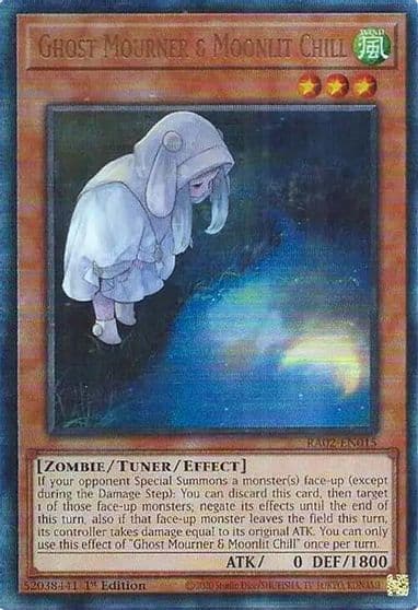 Ghost Mourner and Moonlit Chill Alternate Art PUR 25th Anniversary Rarity Collection II Yu-Gi-Oh! card