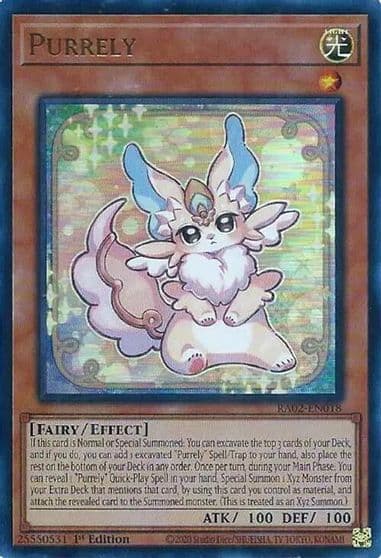 Purrely UR 25th Anniversary Rarity Collection II Yu-Gi-Oh! card