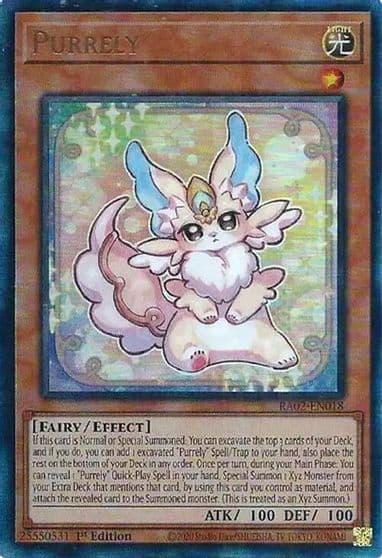 Purrely PUR 25th Anniversary Rarity Collection II Yu-Gi-Oh! card