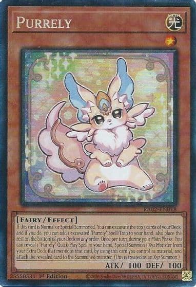 Purrely PCR 25th Anniversary Rarity Collection II Yu-Gi-Oh! card