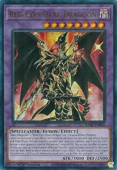 Red Eyes Dark Dragoon UR 25th Anniversary Rarity Collection II Yu-Gi-Oh! card