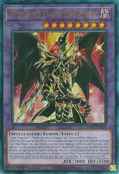 Red Eyes Dark Dragoon PUR 25th Anniversary Rarity Collection II Yu-Gi-Oh! card