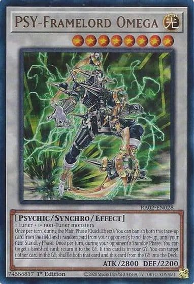 PSY Framelord Omega UR 25th Anniversary Rarity Collection II Yu-Gi-Oh! card