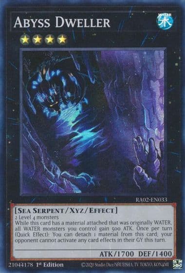 Abyss Dweller 25th Anniversary Rarity Collection II Yu-Gi-Oh! card