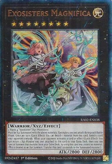Exosisters Magnifica PUR 25th Anniversary Rarity Collection II Yu-Gi-Oh! card