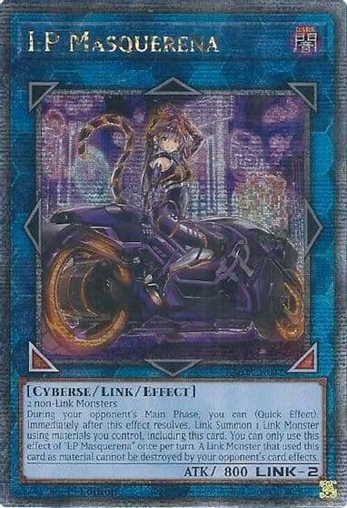 IP Masquerena Alternate Art Quarter Century Secret Rare 25th Anniversary Rarity Collection II Yu-Gi-Oh! card