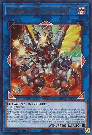 Borrelend Dragon UR 25th Anniversary Rarity Collection II Yu-Gi-Oh! card