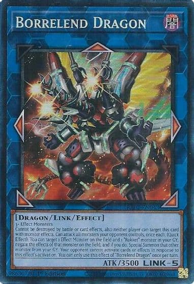 Borrelend Dragon PCR 25th Anniversary Rarity Collection II Yu-Gi-Oh! card