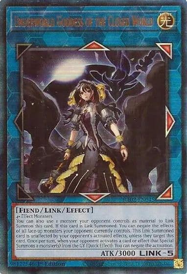 Underworld Goddess of the Closed World PUR 25th Anniversary Rarity Collection II Yu-Gi-Oh! card