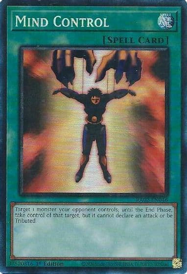 Mind Control PCR 25th Anniversary Rarity Collection II Yu-Gi-Oh! card