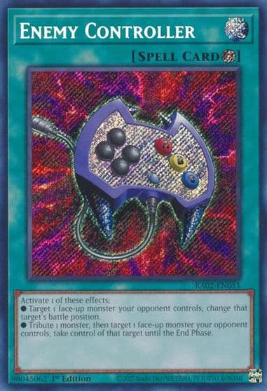 Enemy Controller Secret Rare 25th Anniversary Rarity Collection II Yu-Gi-Oh! card