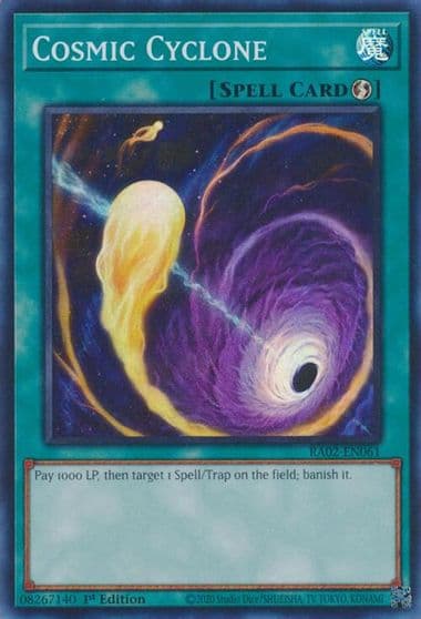 Cosmic Cyclone 25th Anniversary Rarity Collection II Yu-Gi-Oh! card