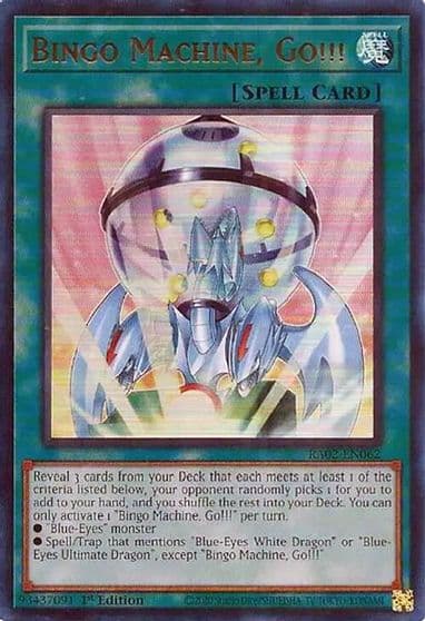 Bingo Machine Go UR 25th Anniversary Rarity Collection II Yu-Gi-Oh! card