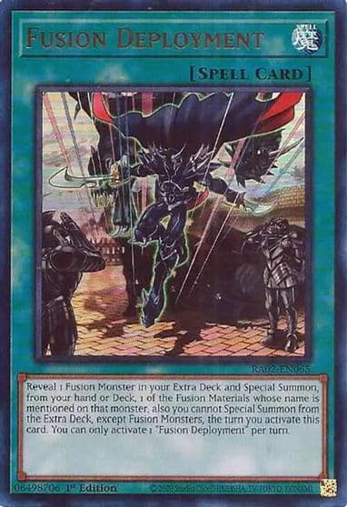Fusion Deployment UR 25th Anniversary Rarity Collection II Yu-Gi-Oh! card