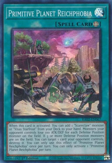 Primitive Planet Reichphobia 25th Anniversary Rarity Collection II Yu-Gi-Oh! card