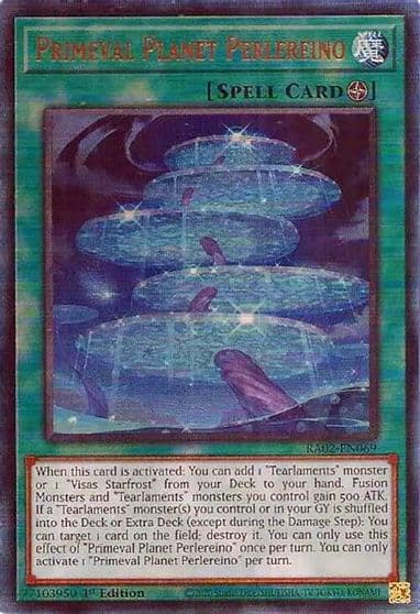 Primeval Planet Perlereino PUR 25th Anniversary Rarity Collection II Yu-Gi-Oh! card